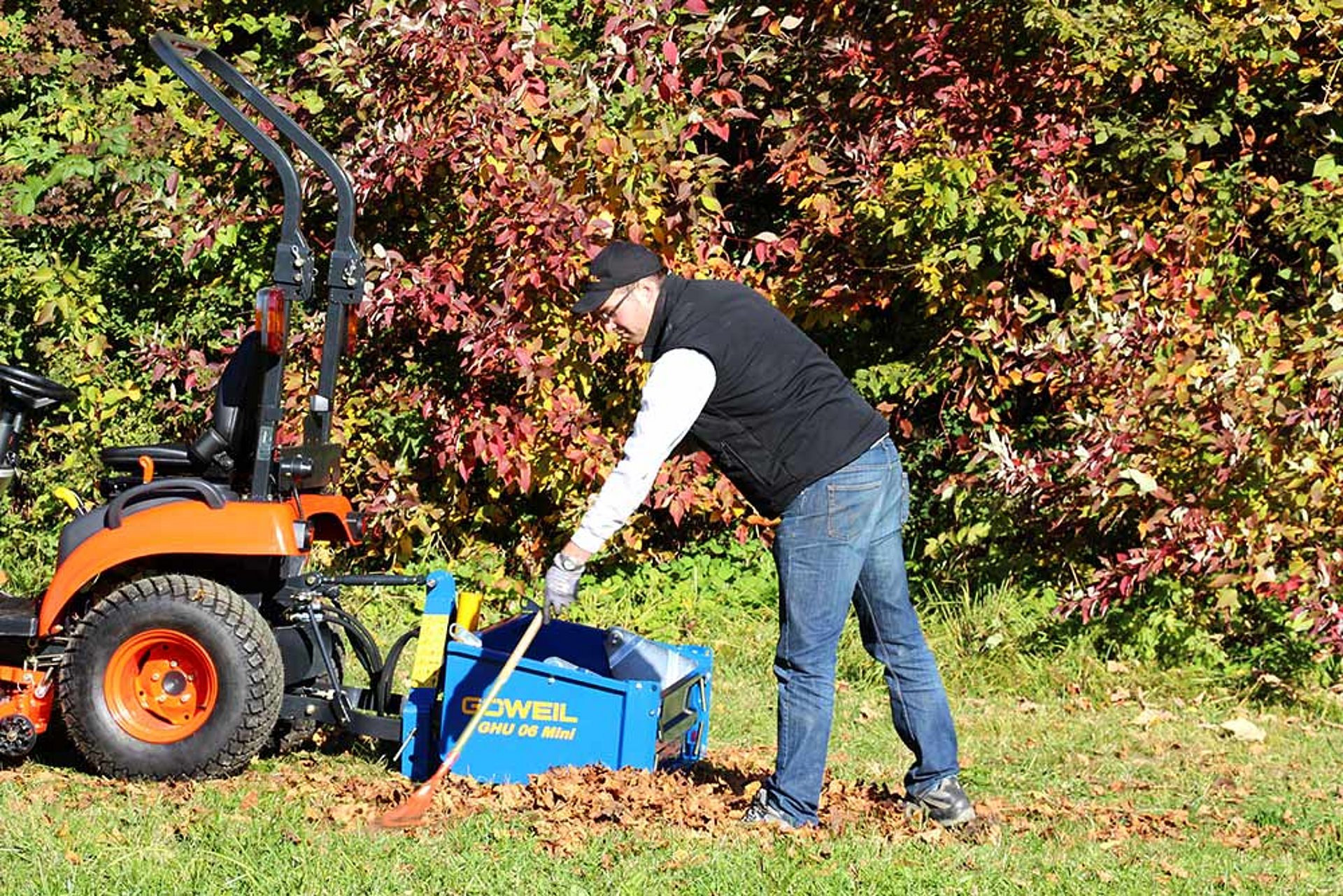 De perfecte hulp in de tuin.