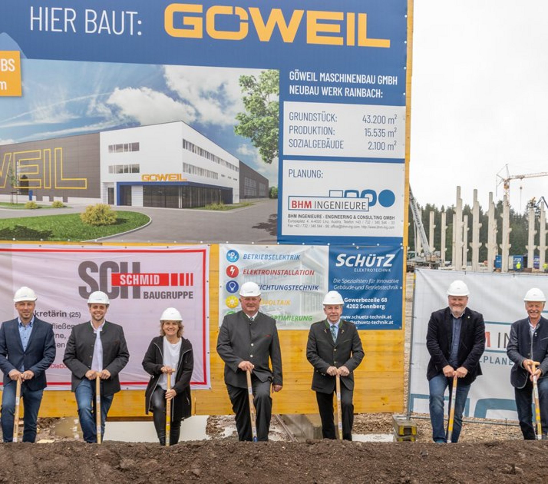 De openingsceremonie voor de nieuwe productielocatie vond plaats in 2020.