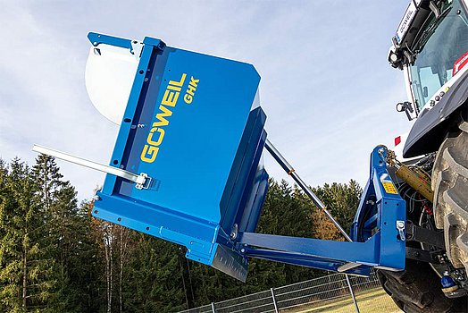 Der 3-stufige Teleskopzylinder sorgt für den perfekten Hochkipp-Effekt.