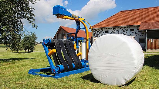 La balle peut être déposée vers la gauche ou la droite.