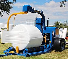 G3010 Profi ve stacionárním provozu ovíjení.