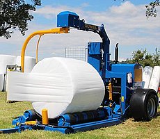 Die G3010 Profi im stationären Wickelbetrieb.