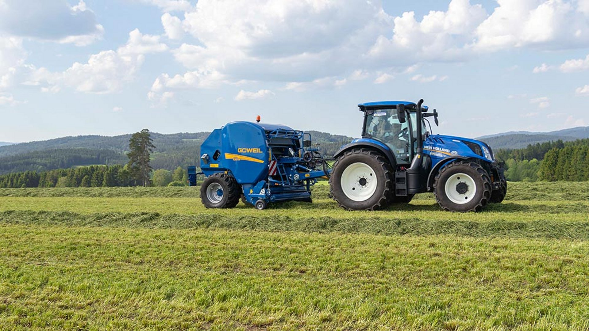 De G-1 rondebalenpers: een uiterst professionele machine met maximale slagkracht.