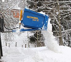 Le GHS 10 : un assistant pratique pour le déneigement.