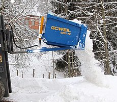 Le GHS 10 : un assistant pratique pour le déneigement.