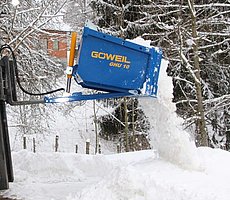 Le GHS 10 : un assistant pratique pour le déneigement.