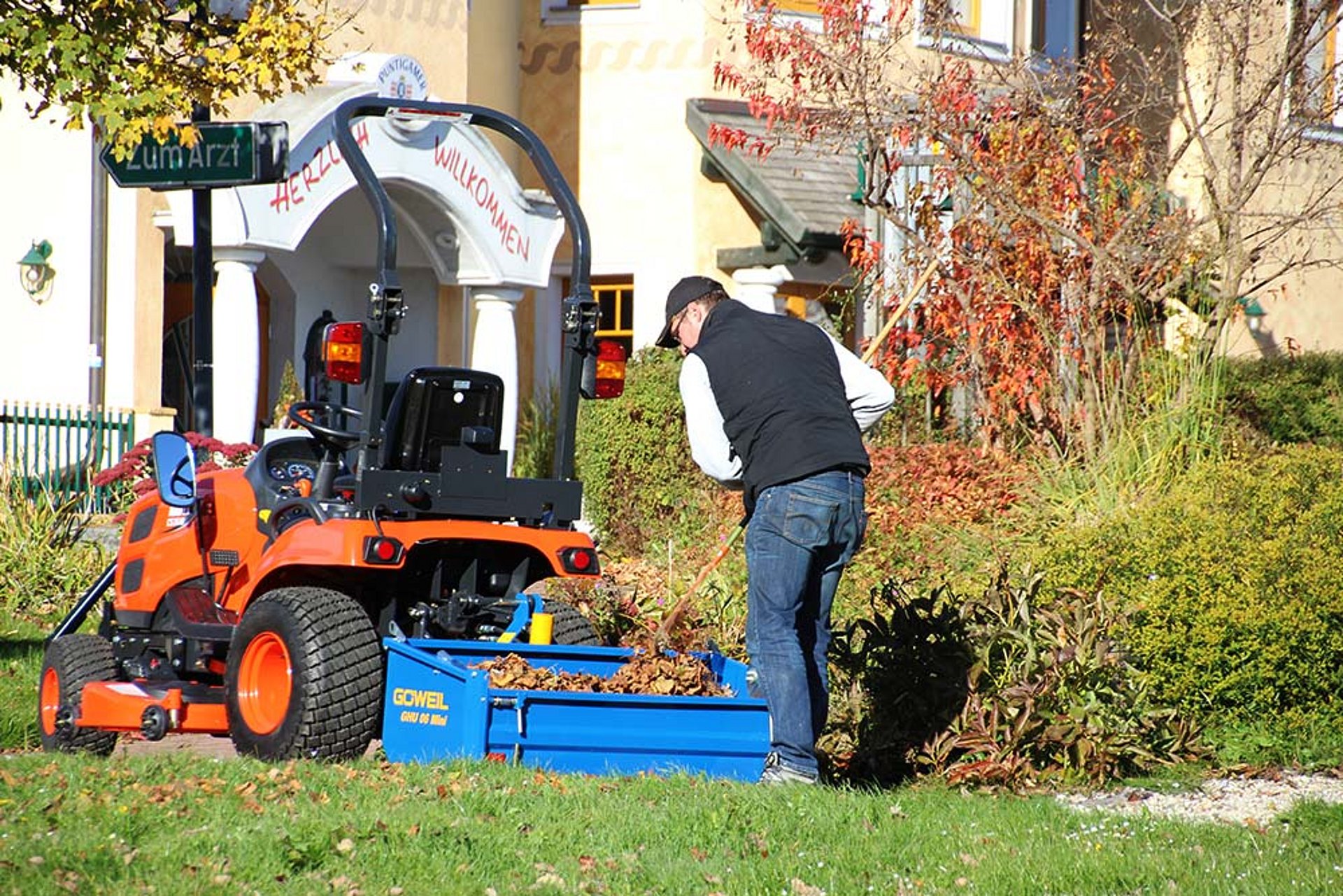 De GHU 06 Mini heeft een laadvermogen van maximaal 700 kilo.