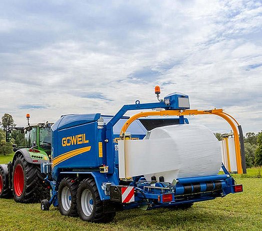 G-1 F125 KOMBI, ROUND BALE BALER-WRAPPER COMBINATION