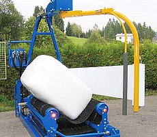 Les balles rectangulaires et les balles rondes sont emballées de manière propre et étanche à l’air avec le G3010 Q.