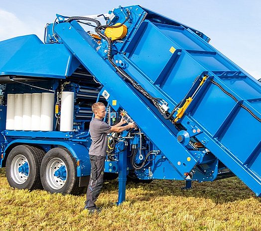 Bajar el alimentador