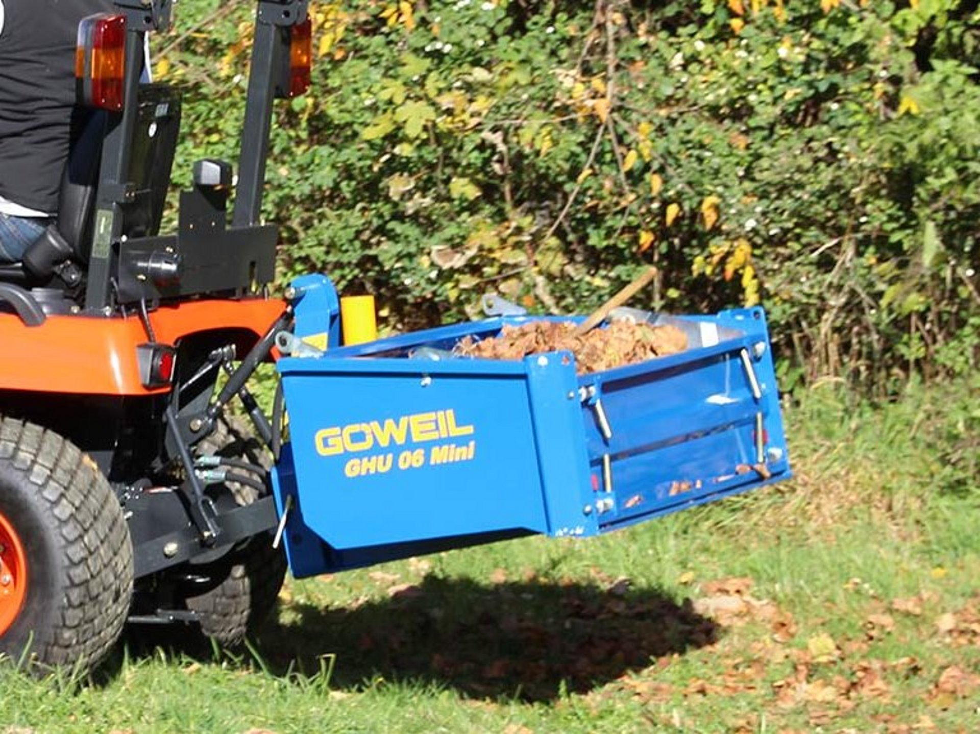 Optimal für leichte Transporttätigkeiten.