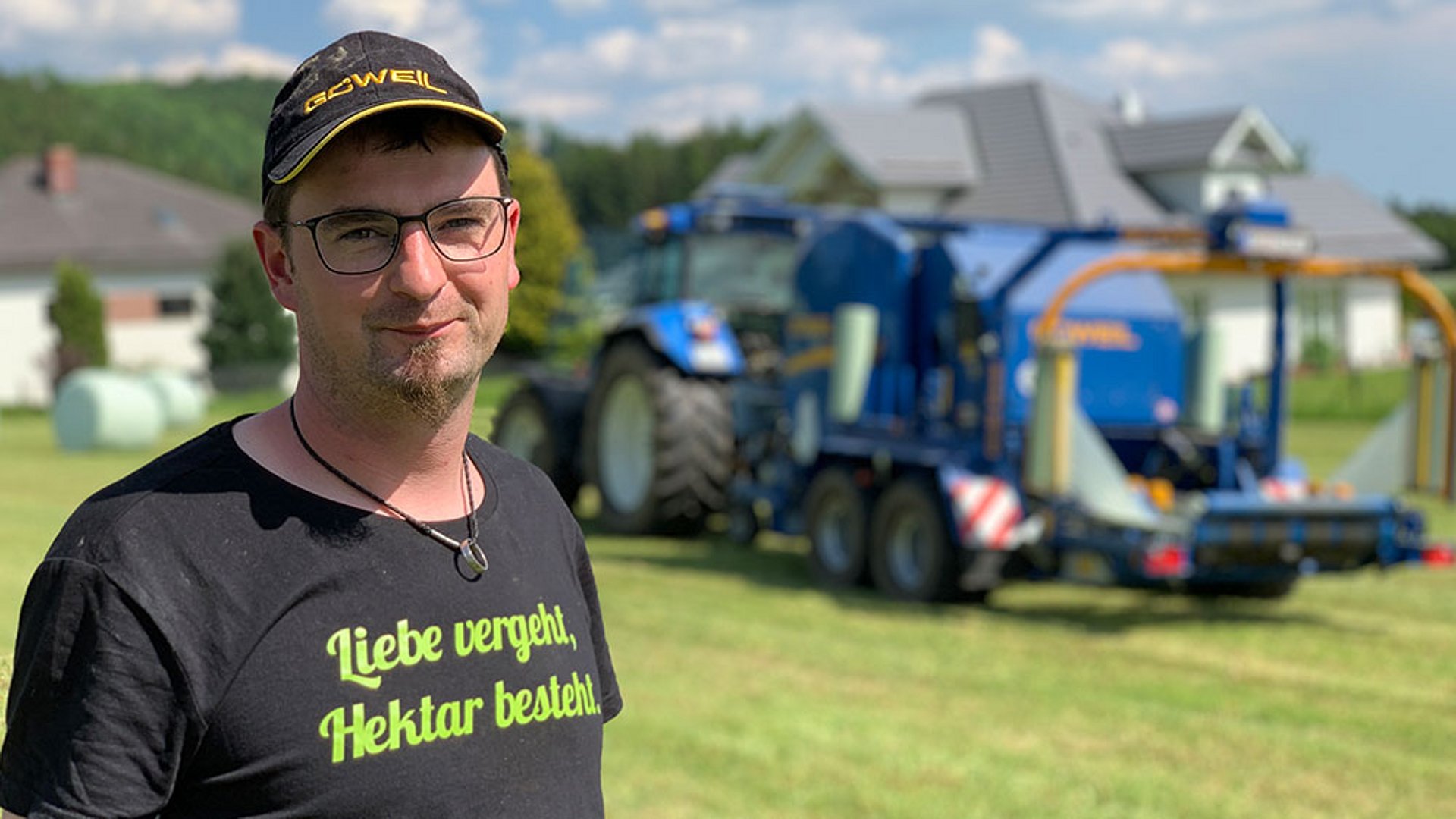 Florian nie żałował ani przez minutę, że zdecydował się na rolnictwo.