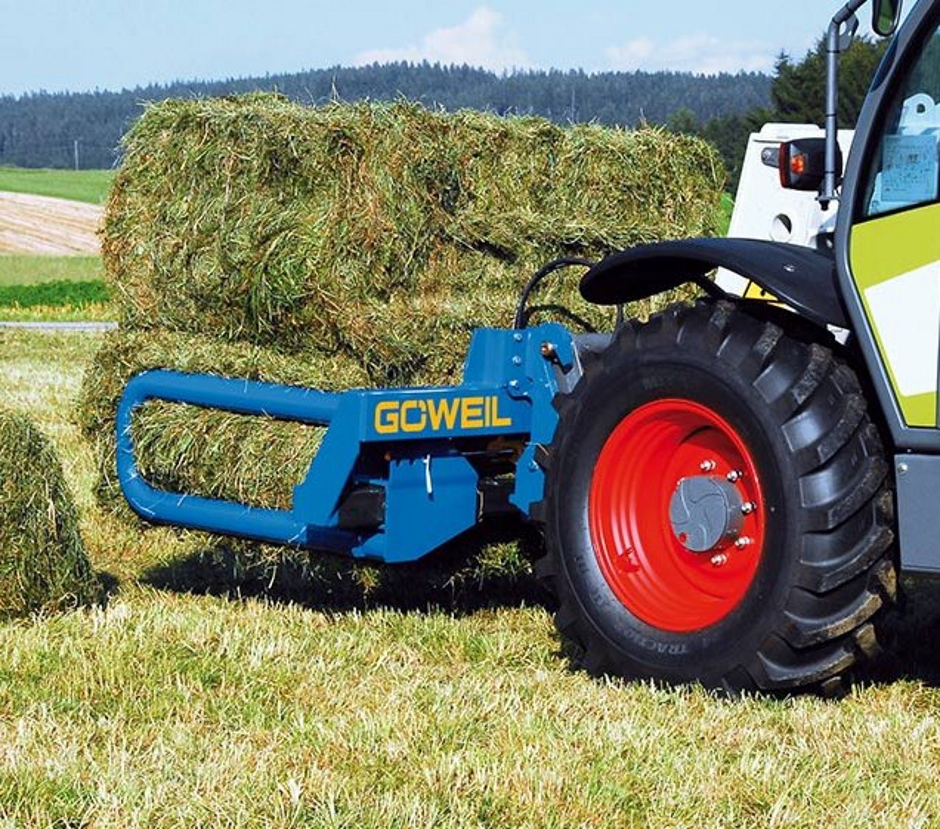 Auch der Transport von Doppelballen ist für die BTGQU kein Problem.