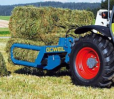 Auch der Transport von Doppelballen ist für die BTGQU kein Problem.