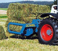 Auch der Transport von Doppelballen ist für die BTGQU kein Problem.