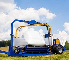 Vierkantballen Wickelmaschine G4010 Q Profi