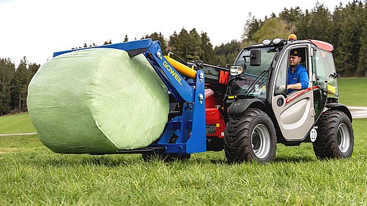 Der RBS mit Manitou Anbau.
