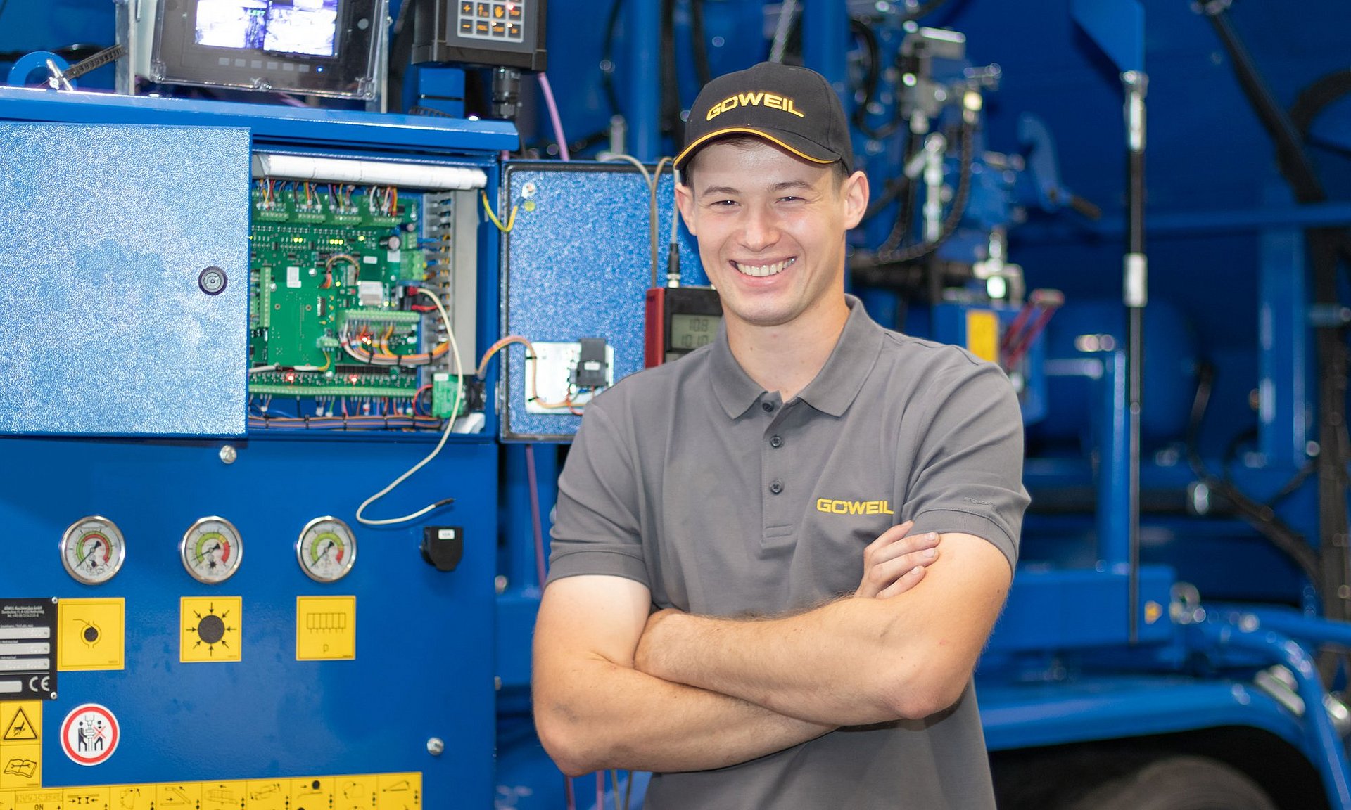 Unser Kundendienstmitarbeiter kümmert sich um Ihr Anliegen.