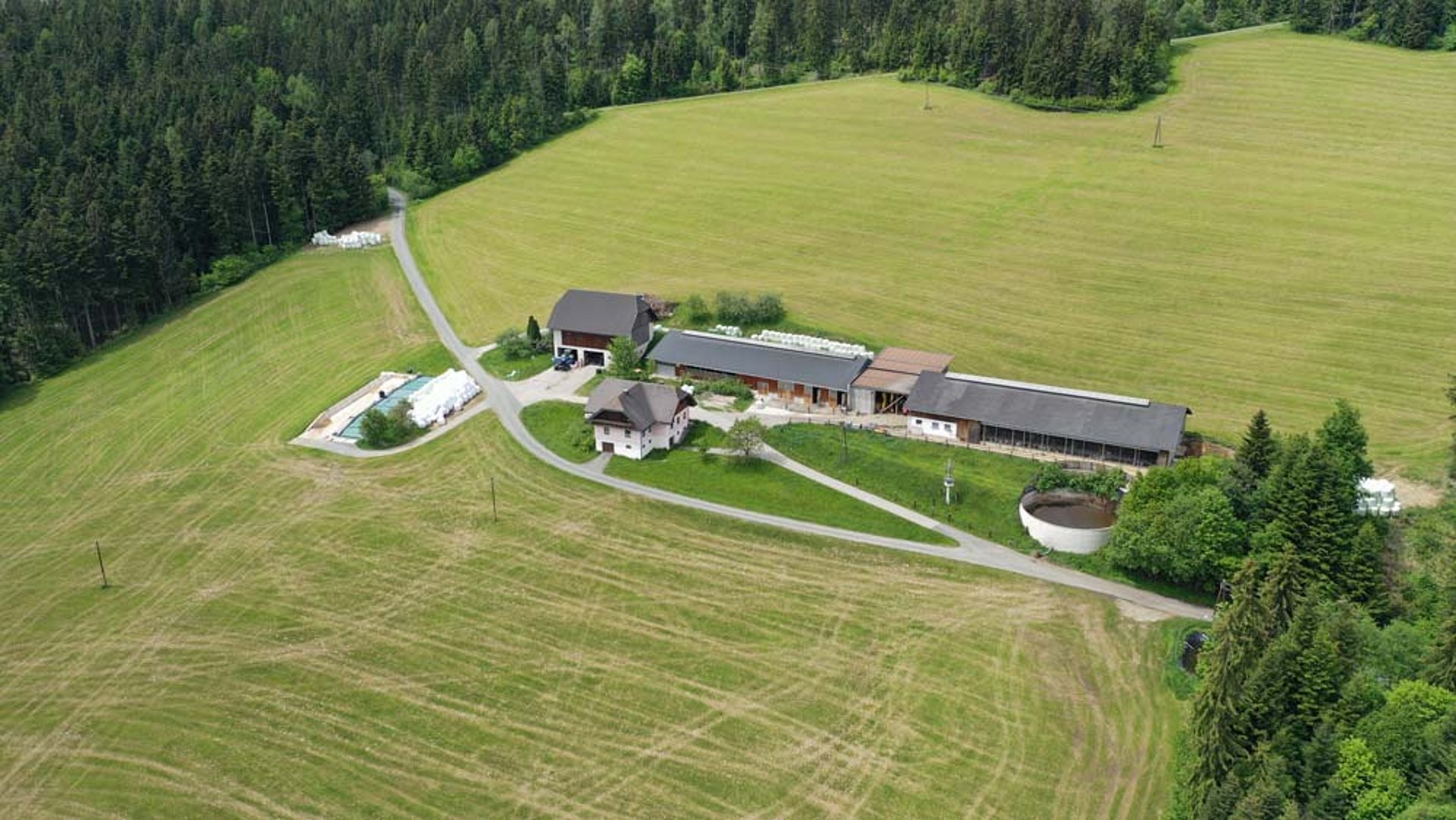 The Maierhofer farm has been owned by the family for generations – and can even trace its origins back to the 16th century.