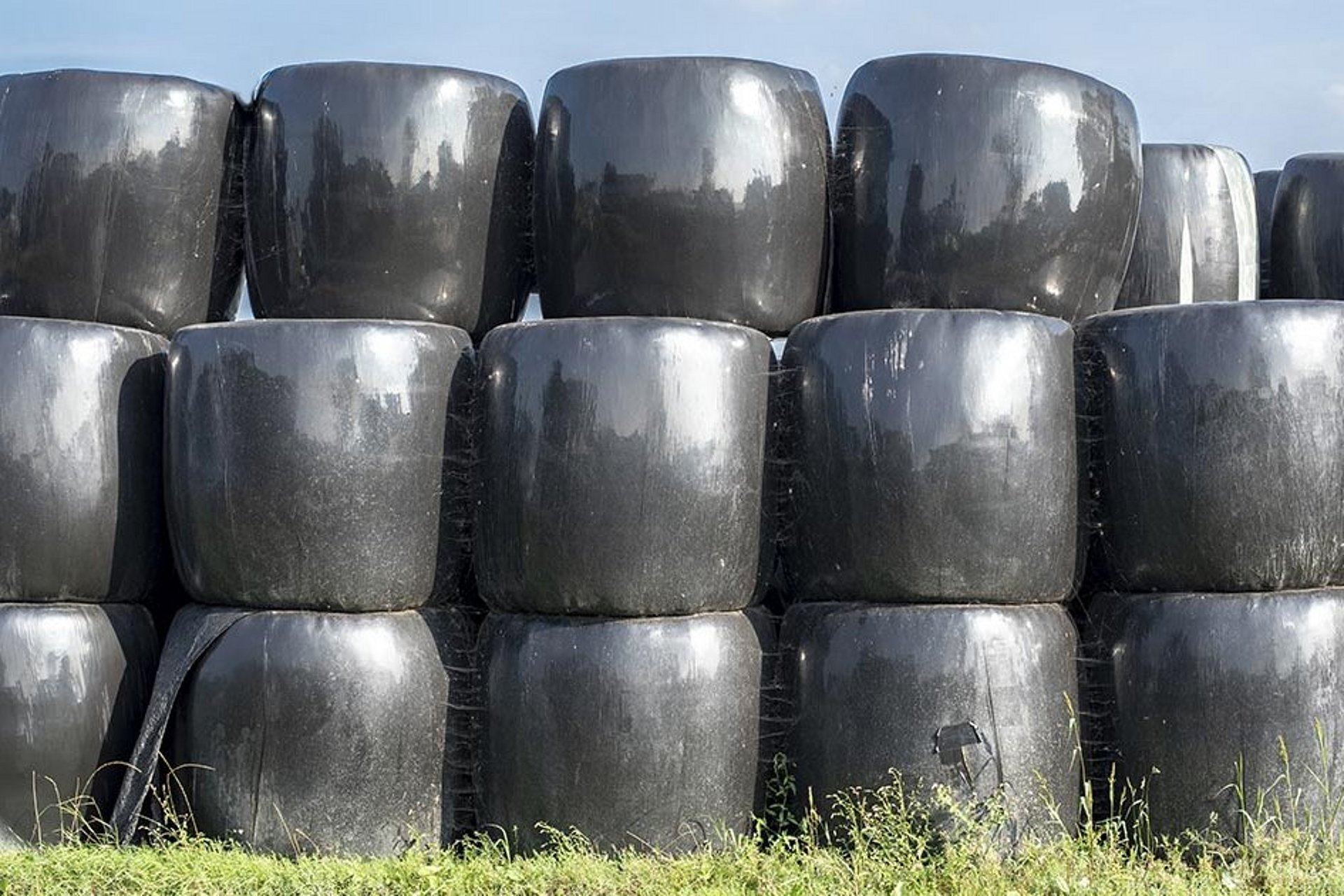 Ciemne folie mogą przez światło słoneczne powodować nadmierne nagrzewanie się beli. Dlatego zalecamy używanie jasnej folii.