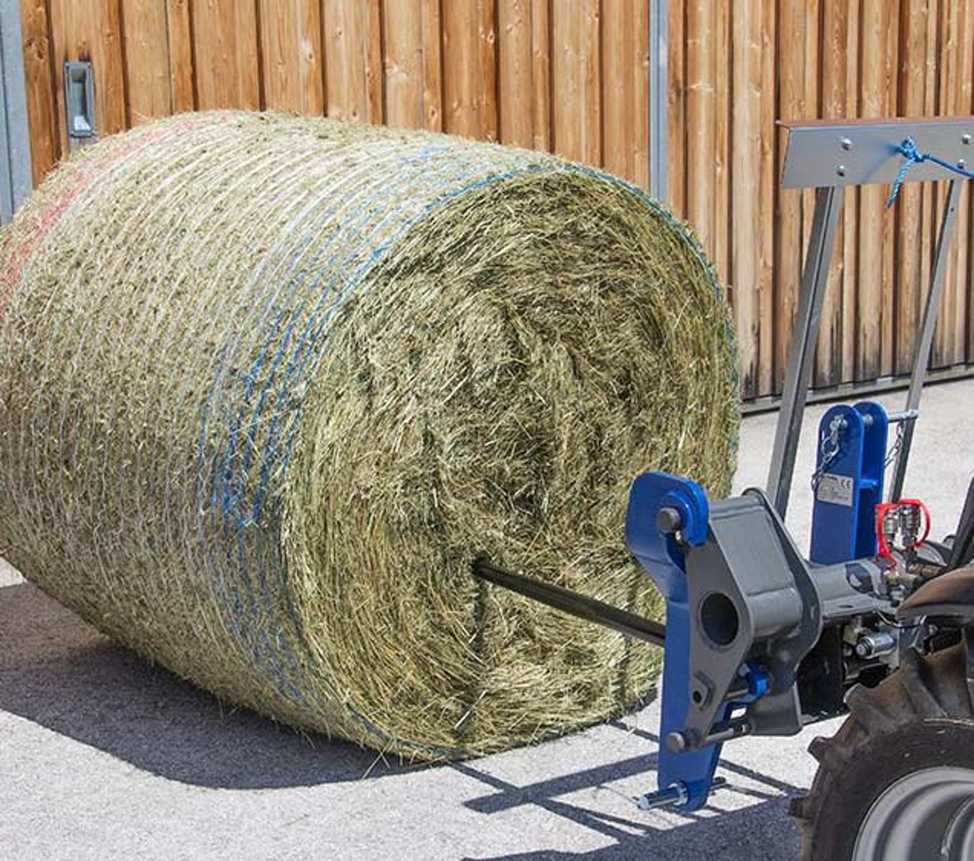 Der TDE ist serienmäßig mit dem Euro Fangrahmen ausgestattet.