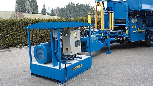 Der Elektroantrieb als Zusatzausrüstung für die LT-Master F115 und VARIO-Master V140 