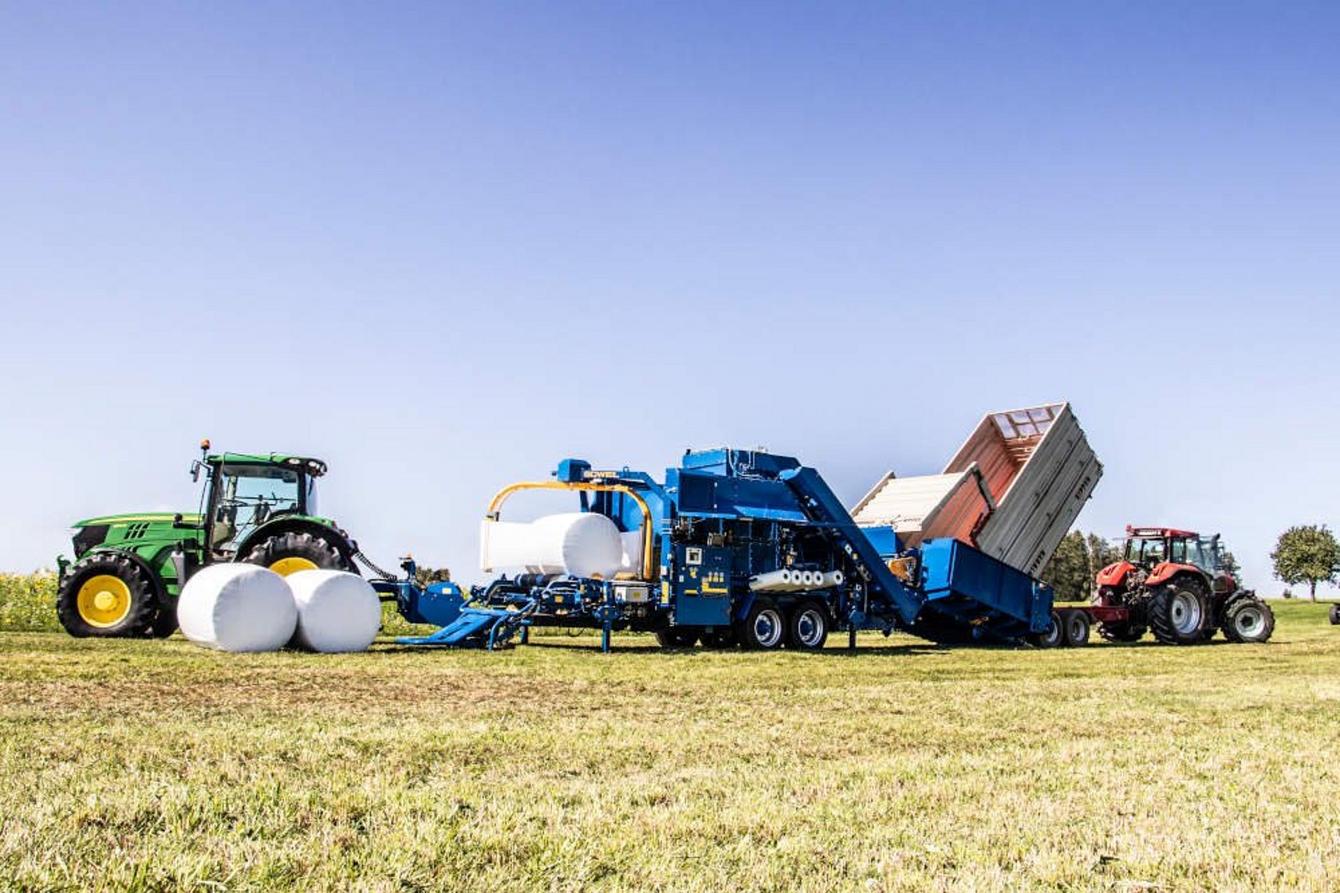 Onze LT-Masters zijn optimaal geschikt voor de verwerking van maïs tot ronde balen.