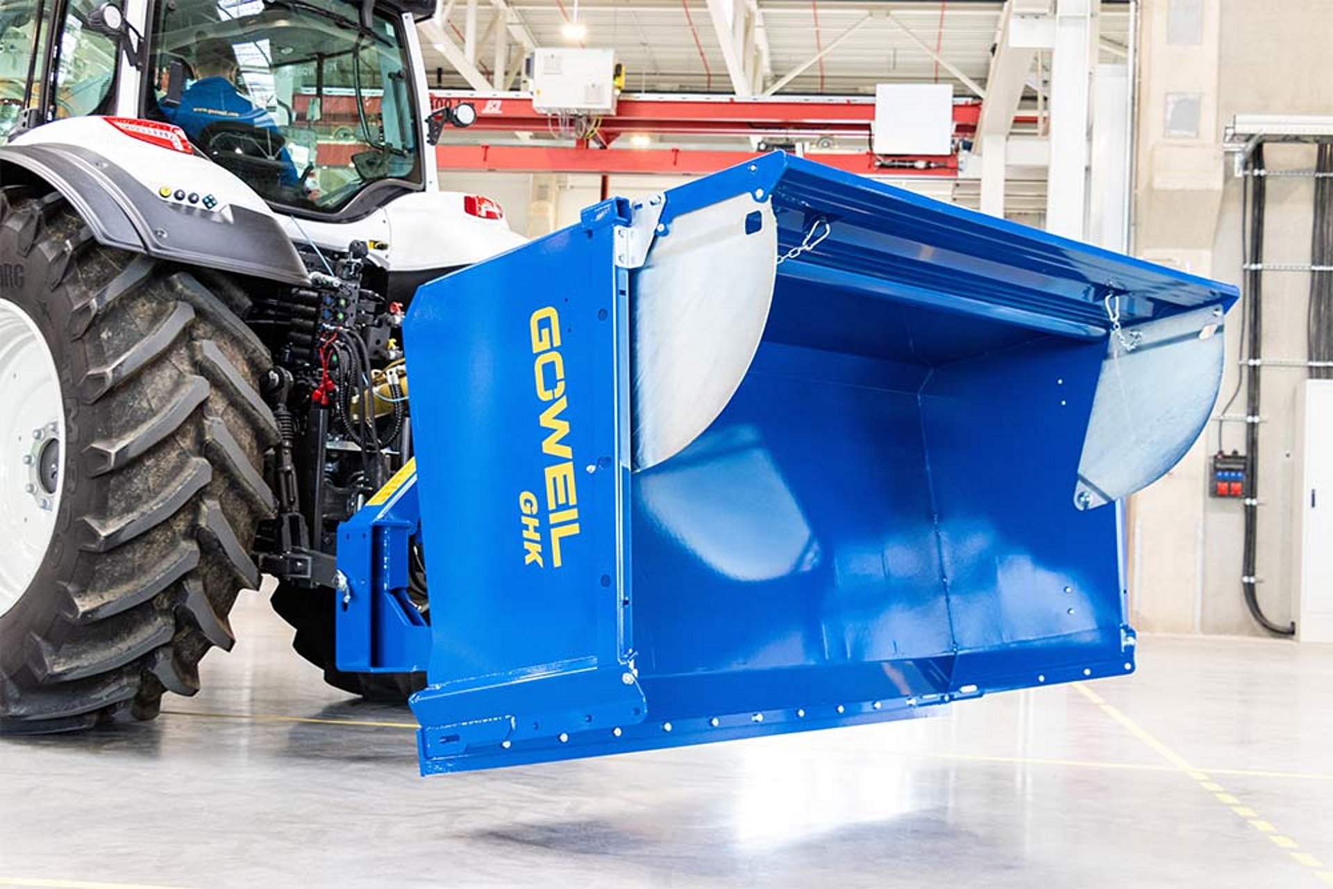 Die Schwenkvorrichtung kann als Zusatzausrüstung erworben werden.