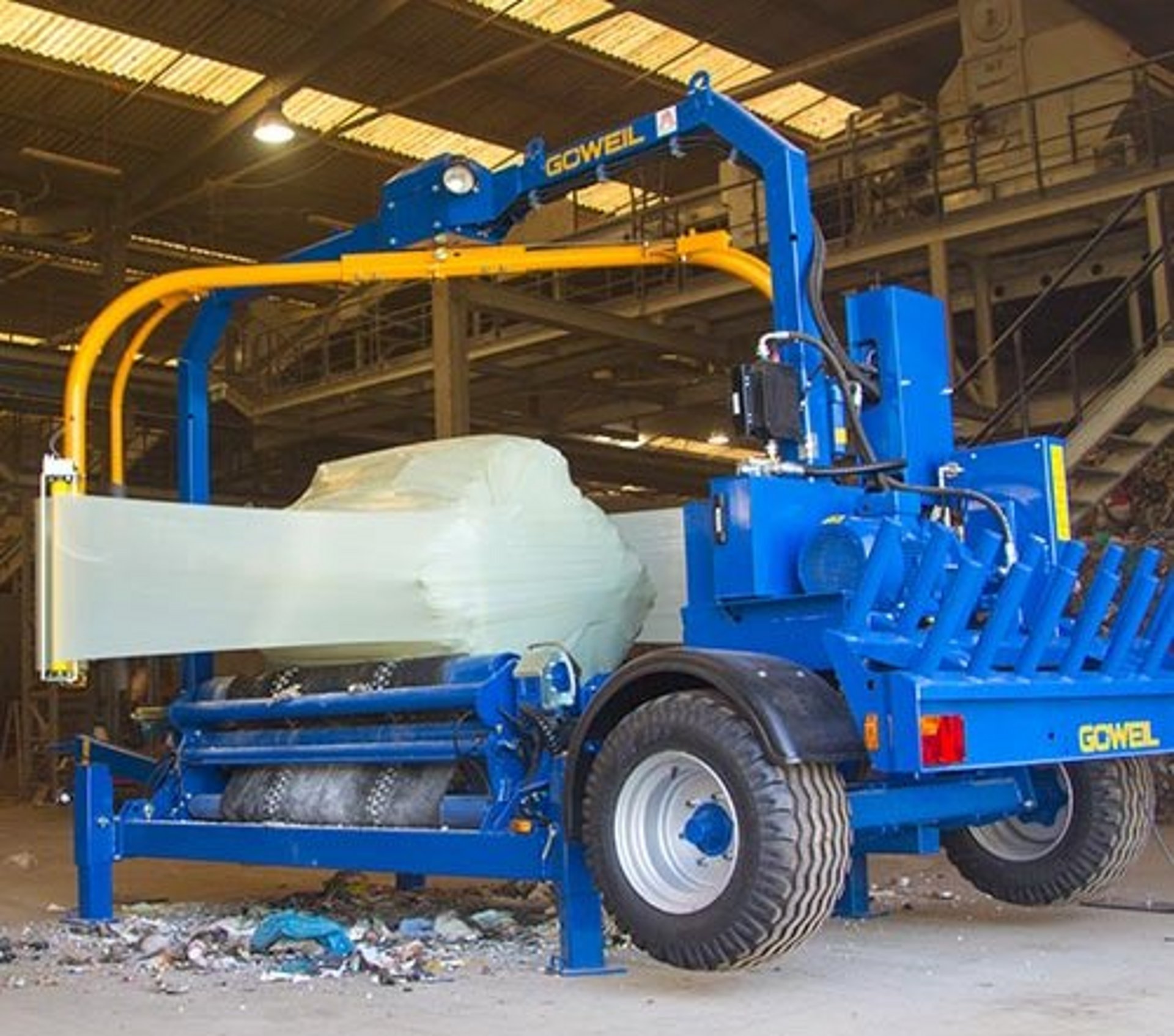 Abstellfüße zum einfachen Transportieren mit dem Gabelstapler