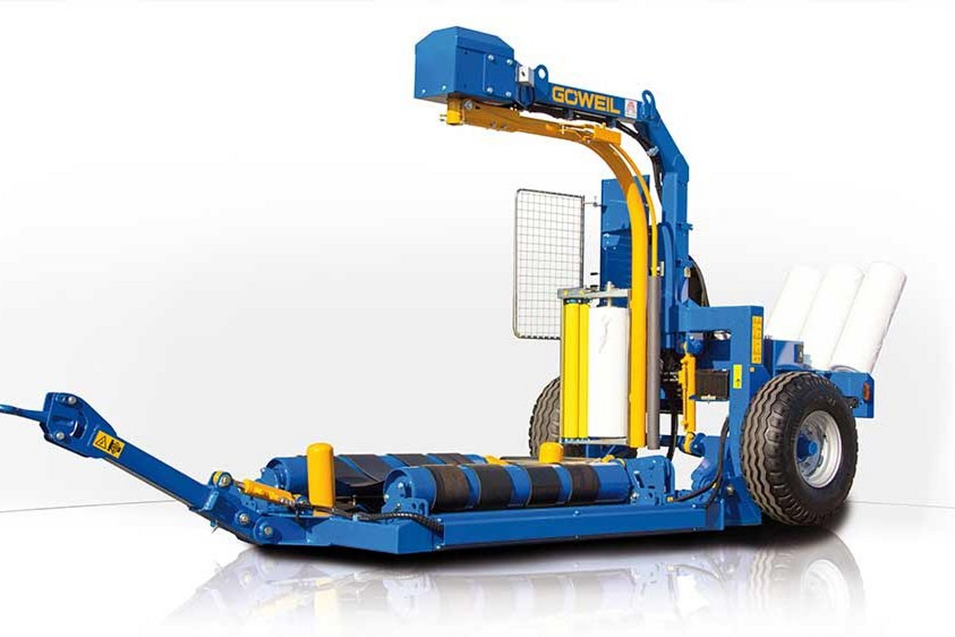 Der stationäre Wickler ist das perfekte Gerät für den Ein-Mann Betrieb.