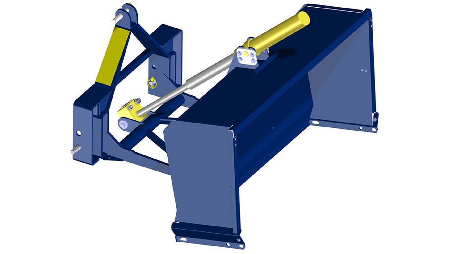 De constructie van de GHU 06 Mini zorgt voor een maximale storthoogte