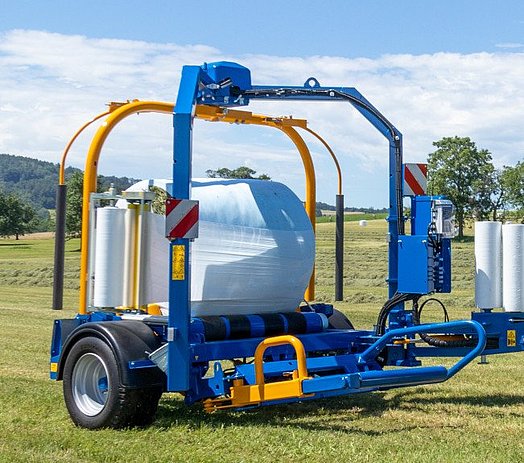 The G5012 wrapper in action in the field.