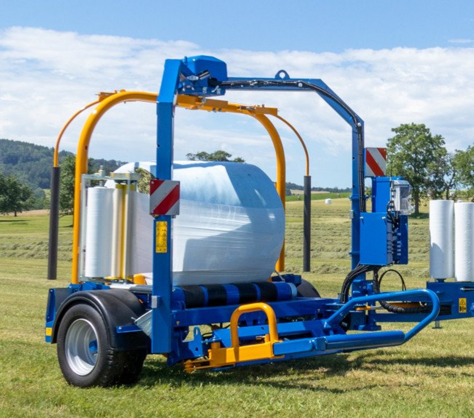 The G5012 wrapper in action in the field.