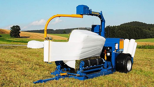 Die G3010 Q Profi im Einsatz am Feld.