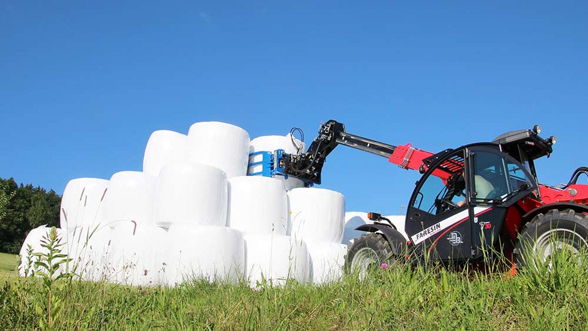 La forma constructiva redondeada de la RGB permite un apilado especialmente suave.