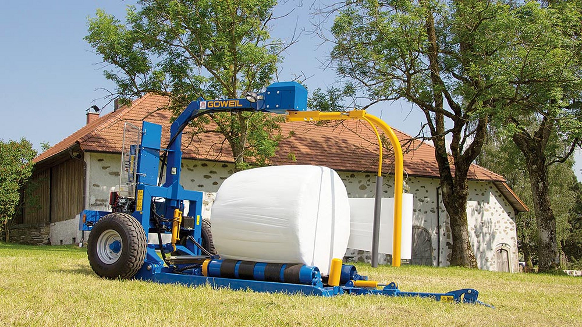 Die G3010 Farmer im Arbeitseinsatz.