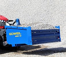 Durch die aufgeschweißte Schürfleiste aus HARDOX 500 ist die Hochkippschaufel von Göweil besonders robust.