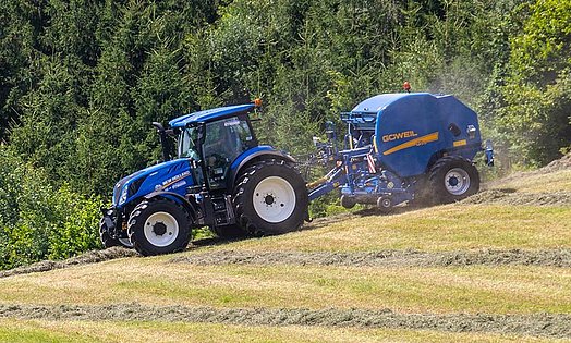 Die Triebachse bietet maximale Sicherheit und höchstmöglichen Komfort in jeder Hanglage, bergauf und bergab.