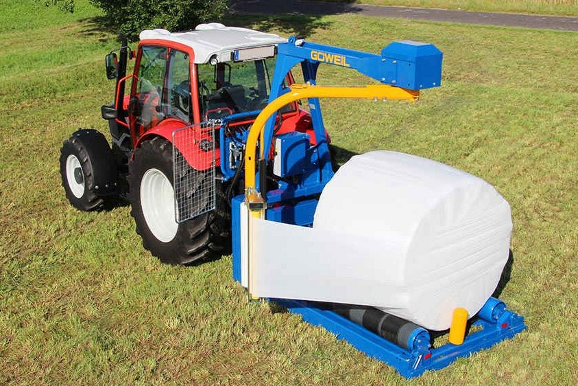 Avec le G3010, les balles sont emballées de manière rapide, propre et étanche à l’air.