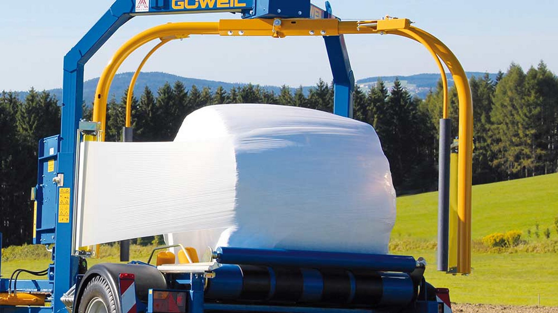 Im Einfolienbetrieb wird die Vorschub-Geschwindigkeit reduziert.