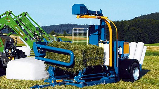 Durch die niedrige Bauweise ist die G3010 Q Profi einfach zu beladen.