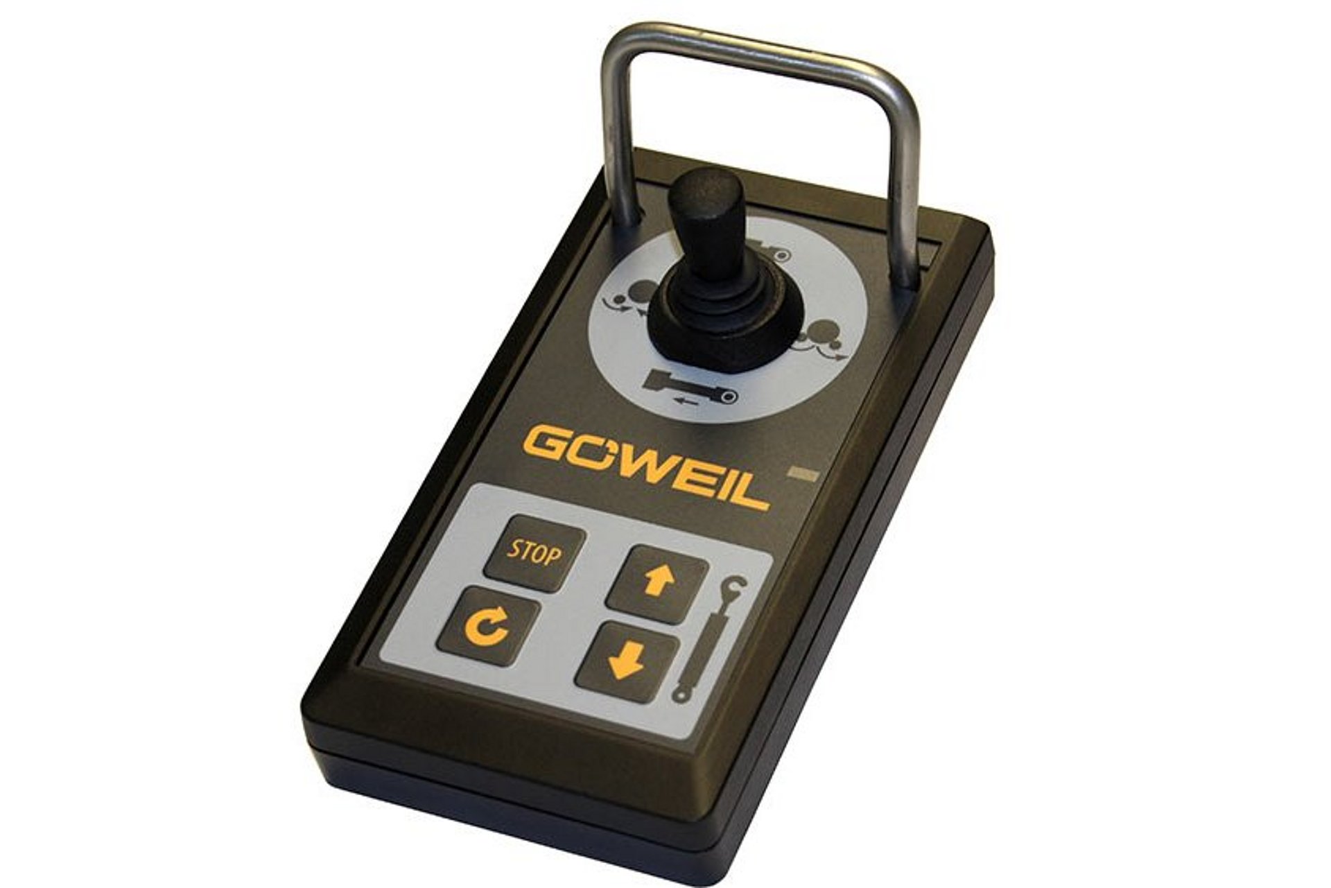 Die G1015 Wickelmaschine ist mit der Programmsteuerung STANDARD mit Joystick ausgestattet.