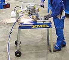 Broušení nožů s MS100.