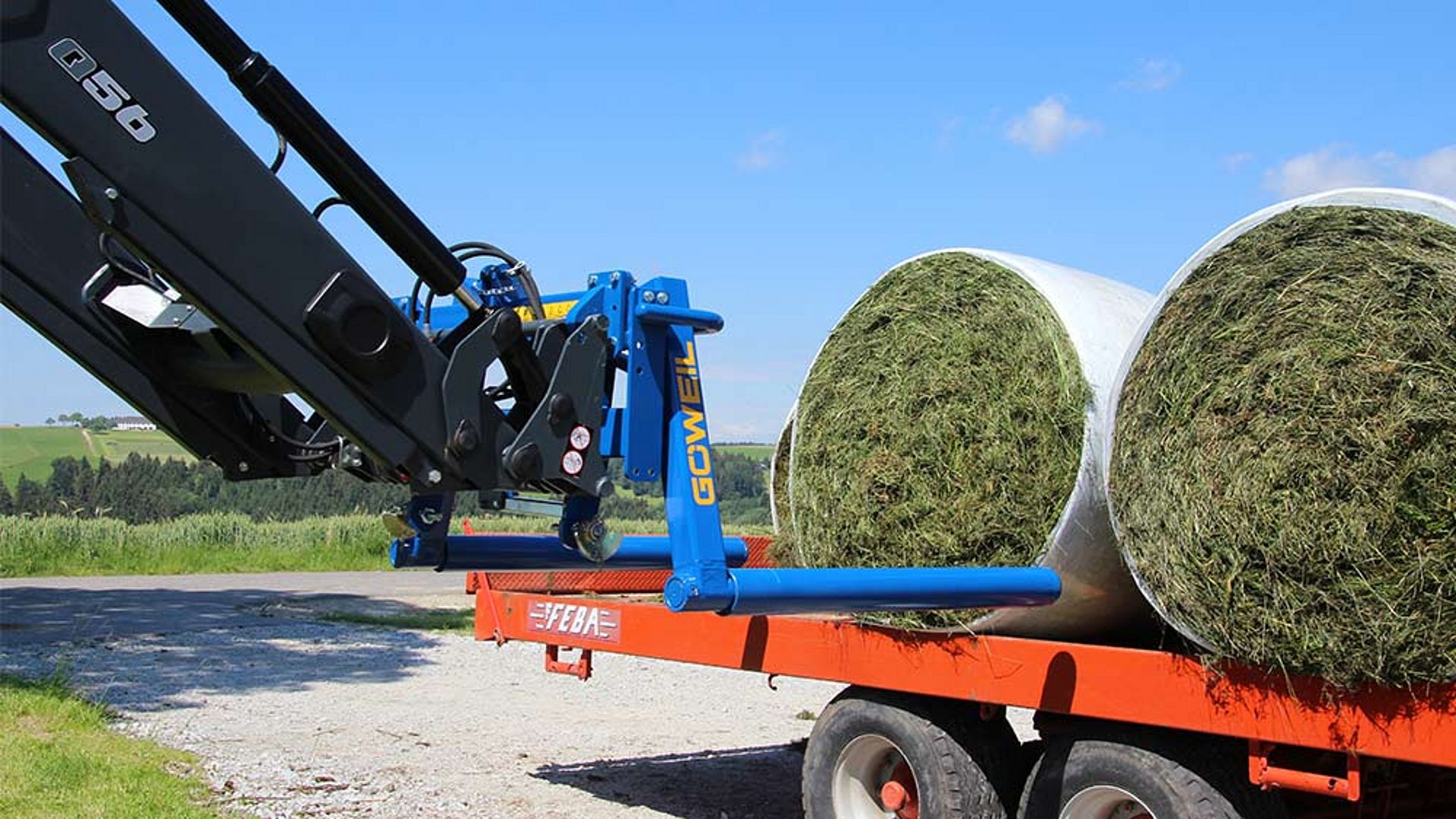 Met de BTGHY kunnen aanhanger moeiteloos worden gelost en beladen.