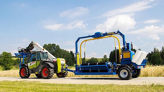 Le G4010 Q Profi est également parfaitement adapté pour le transport sur la route.