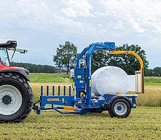 The G5010 wrapper in action in the field.