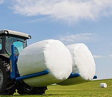 De DTR aan het werk op het veld.