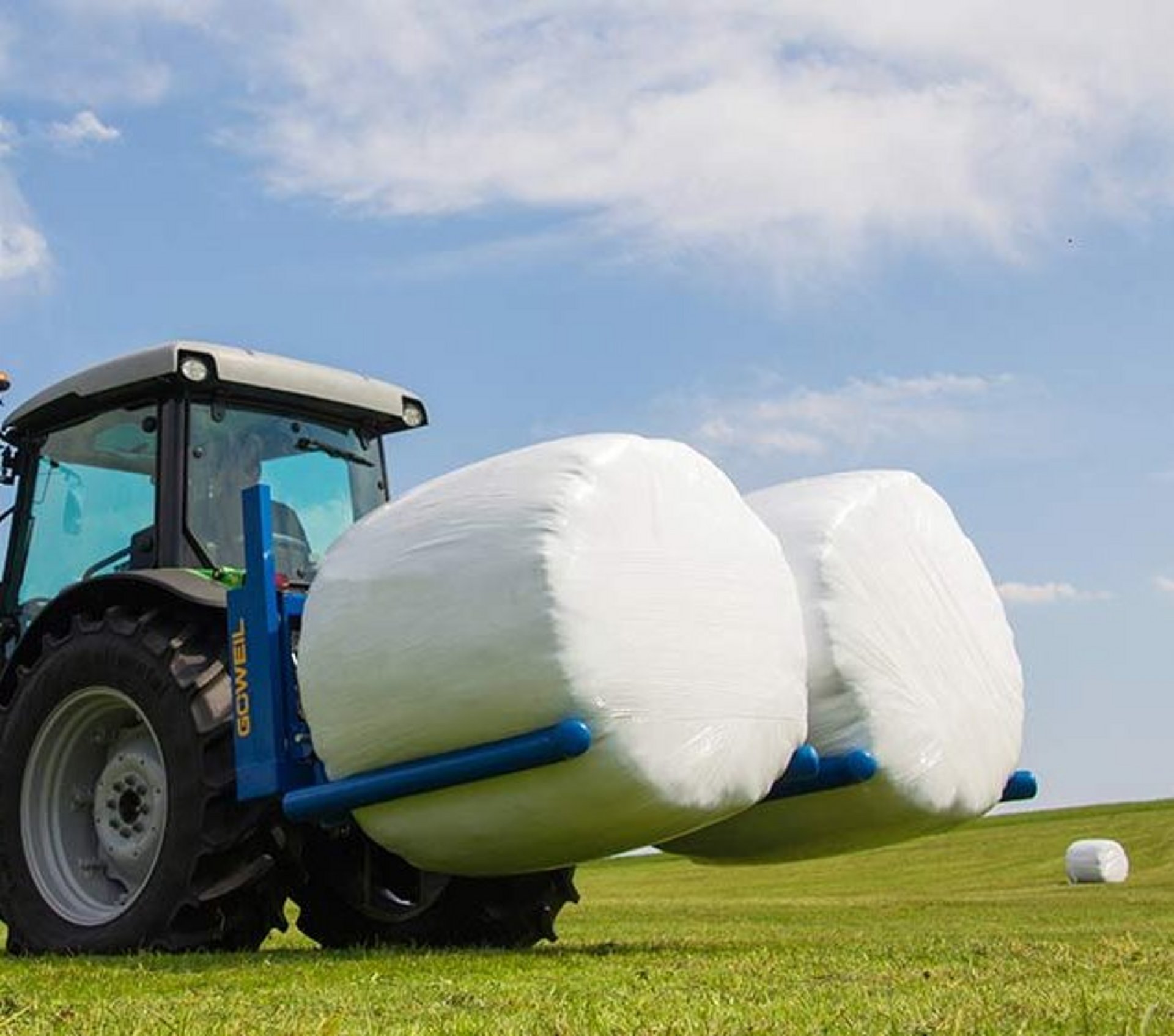 De DTR aan het werk op het veld.