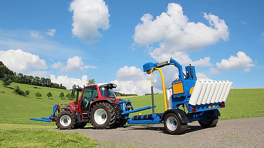 Durch die Wendigkeit der G3010 Profi ist es ein Leichtes die Maschine zu transportieren und positionieren.