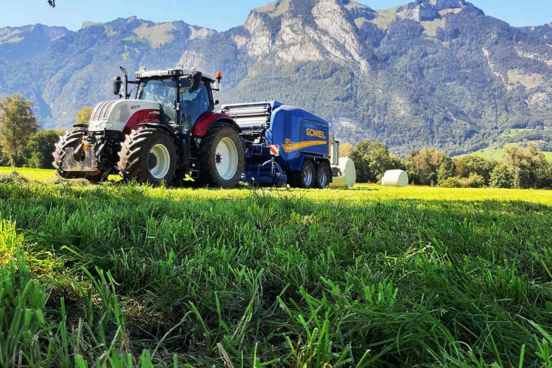 Met de G-1 F125 Kombi worden de werkstappen persen en wikkelen in één machine gecombineerd.